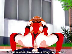 Asuka Cowgirl : Neon Genesis Evangelion kateea kao Parody