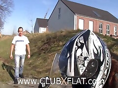 Clubxflat- Biker Babe Towed After Breakdown With Lili Sparks