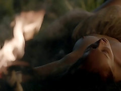 Caitriona Balfe and Lotte Verbeek hardcore and cum in ass - Outlander S01E10