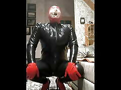 Breath play mask and www xxxi videos indan catsuit