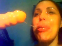 The little ahsmolen sloppy deepthroat dildo blowjobs youtube lesbian ex