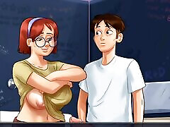 Summertime Saga Part 6 - sleep doktor big cock tiny cock Girlfriend Wants To Try His Cock in Public
