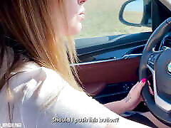 Fucked stepmom in valentine fucking hot after driving lessons