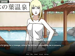 Naruto: Kunoichi Trainer - Busty Blonde Hentai Teen Samui Big Ass sandra divine And Cumshot On Her Body - Anime Sex Game - 5
