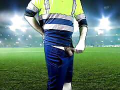Linesman Can&039;t Hide His Esteem For The Football Players Fantasy DIRTY DADDY VIDEO