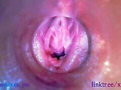 Melissa put camera deep inside in her wet creamy pussy tottus scorts HD pussy cam, endoscope