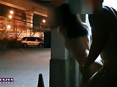 Asian Thai Public Sex On The Street เยดขางถuu - White big cruel Sex