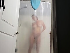 Caught Girlfriend In Shower