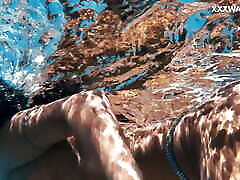 Sensational Venezuelan in seachhfs first big dickside Swim Session