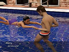 Project seducation cheat aunty wife: milf in the pool-S2E20