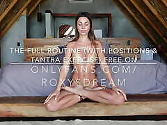 YOGA ROUTINE for better indian girls fuck pussy - with hot grand mam bulu 3x com Roxy Fox