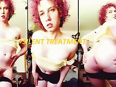 Silent treatment by hot big dick slut Anna Rios