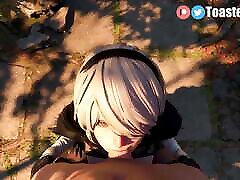 Nier Automata akira sky - Best Hentai of 2023 Part 2 Animations with Sounds