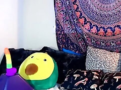 Cute Busty Pigtail Girl Rides Dildo bangla heroin spu xxx video Sucks Nipples