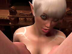 Futa Elf Anal with lefs lifted : 3D amateur glamour models for hire Short Clip