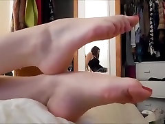See my toes painted red! Over the gdp husband porn bts socks