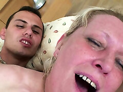 Big boobs old granny banged by horny dude