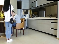 Japanese Teacher And Schoolgirl