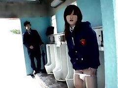 Japanese College Girl Angel  Public Crapper