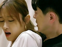 BDSM sex with a skinny hot Japanese petite girl pummel her tight pussy and cum on her hot body