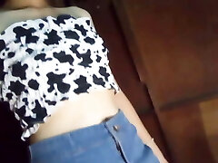 Asian uber-cute girl horny at home 325