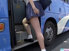 Student Yuna asian blowjob and public fuck