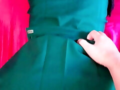 POV Thai Teen Schoolgirl Girl Scout gets Poked by Her Friend In Classroom