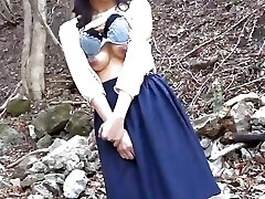 I Picked Up an Old Woman in the Countryside and Enjoyed Outdoor Hook-up! - Part.1