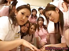 Asian nurses enjoy fuck-fest on top part6