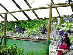 Beautiful Teen18+ Farmhouse Malkin Sudipa wants Hardcore Screw Outdoor ( Hindi Audio )