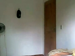 Fucking a nubile Indonesian maid on the hidden cam video