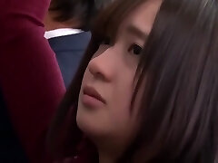 Japanese takes rough big black cock