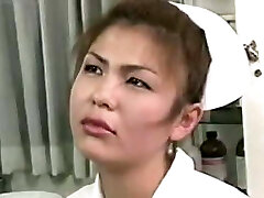 japanese nurse get a good face spanking