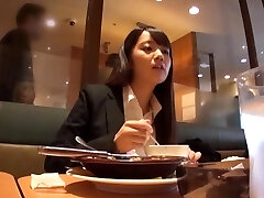 Misaki Kanna with hairy pussy and natural fun bags getting fucked