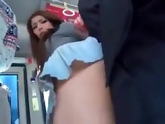 Thick ass japanese female fucked on bus