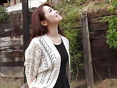 Japanese Milf with tight hairy Cootchie got Creampied