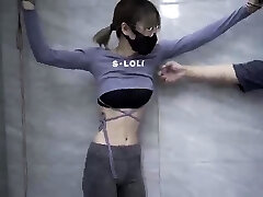 Chinese girl imprisoned by super-naughty pursuer