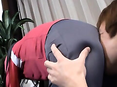 Coarse mouth fucking and tit playing for hawt japanese aged