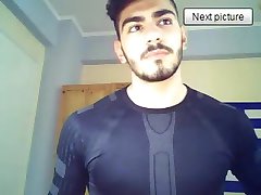 Greek Gorgeous Footballer,Big Round Ass On Doggy & Nice Cock