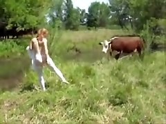 Vintage Dress Fun Outdoors