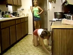 Blond haired dildo addicted vintage nymphos share dick for super-cute blowage