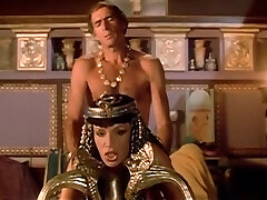 Thin and lascivious Cleopatra getting boned in doggy style position