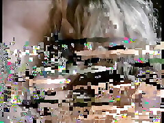 Lusty Blond Rides a Huge White Cock in Office