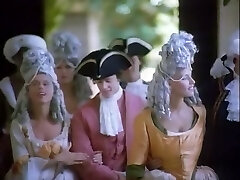 Marvelous aristocratic white whores share one big black prick