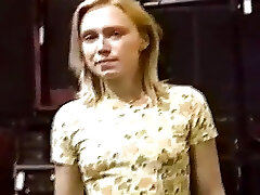Blonde Teen Gets Her Hairy Pussy Destroyed by a Horny Man in His Mansion