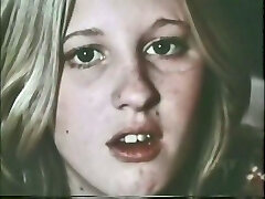 Vintage porn compilation with skinny brunette and teen blondie