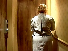 Mature french maid with Yam-sized ass