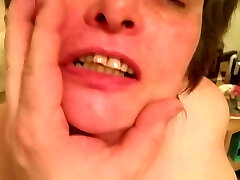 Abused granny face slapped and choked 