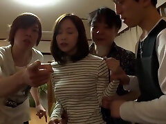 18 Years Old In Horny Japanese Teenie Gang-bang Amateur Porn Clip
