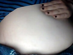 Obese girl has a monstrous meal